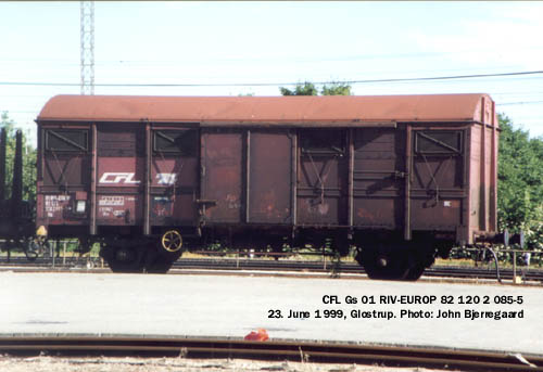 CFL Gs 01 82 120 2 085-5, Glostrup 23. juni 1999