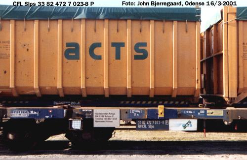 CFL Slps 33 82 472 7 023-8 P, Odense 16. Marts 2001